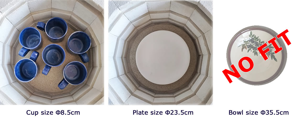 Top load ceramic kilns