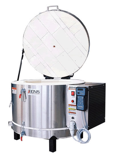 Top load ceramic kilns